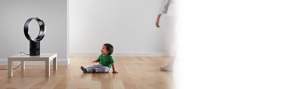 Dyson AM06 Cool safe no spinning blades bladeless