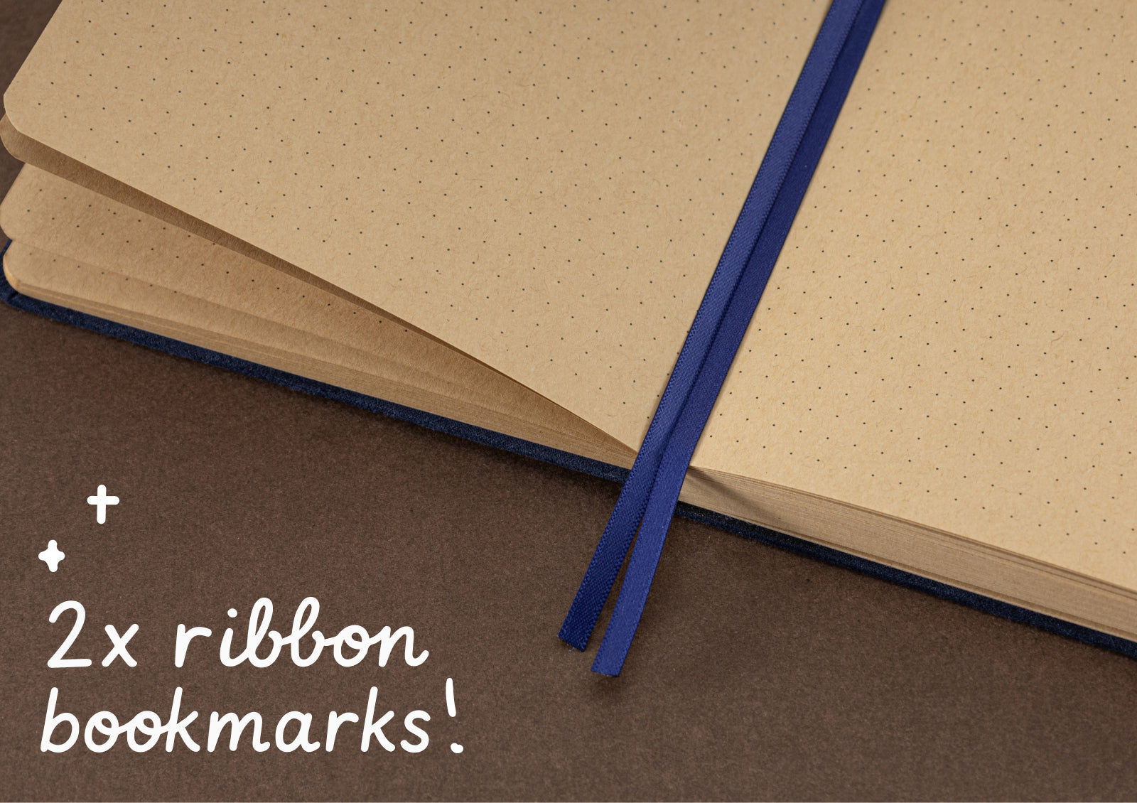 Open Tsuki Midnight Neko Dreams notebooks showing 160gsm dotted white paper and 150gsm kraft paper side by side.