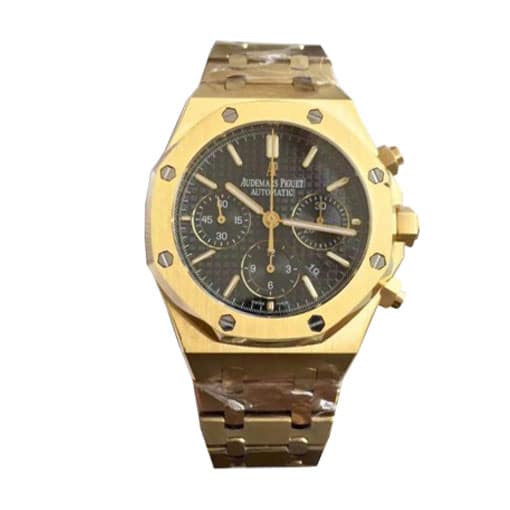 audemars-piguet-royal-oakk-chronogaph-26320-black-dial-replica