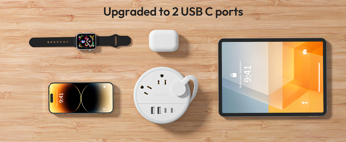 2 usb c ports