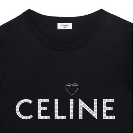CELINE Tシャツカットソー 【CELINE】サラ ユキコ モン*コラボレーション ルーズTシャツ(8)