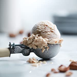 frozen ice cream made in the vitamix