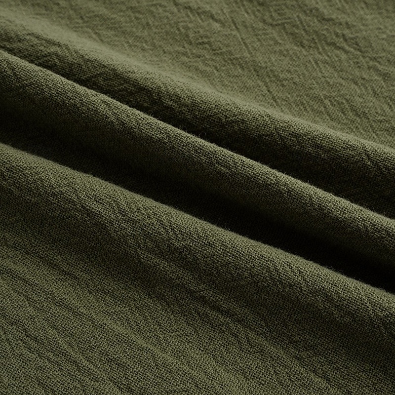 Men's Cargo Pants Trousers Summer Pants Beach Pants Gauze Pants Drawstring Elastic Waist Multi Pocket Plain Comfort Breathable Outdoor Daily Holiday Fashion Classic Style Black White 2025 - HK $181.2 –P4