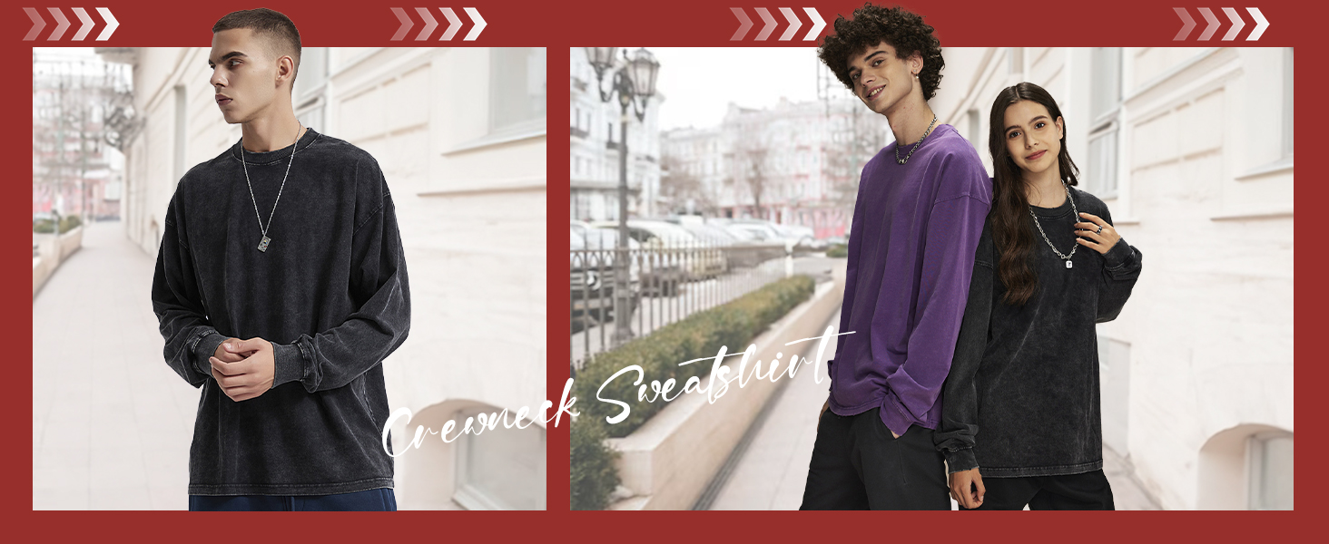 Acid Wash Sweatshirt