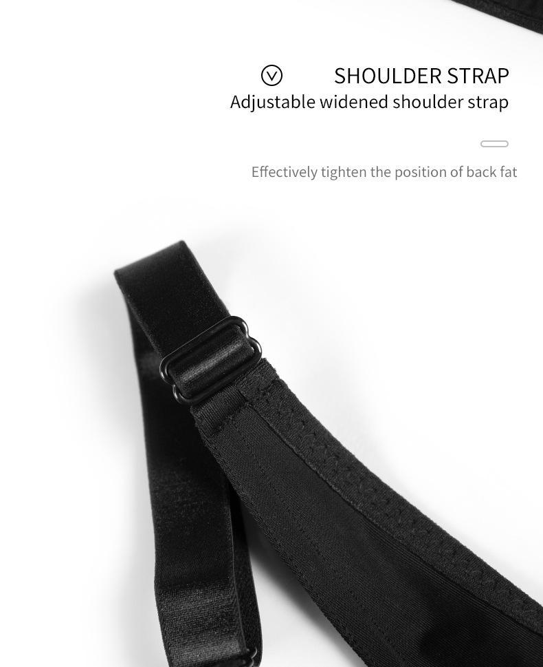 New-Plus size girls' bra, comfortable, slimming and anti-sagging