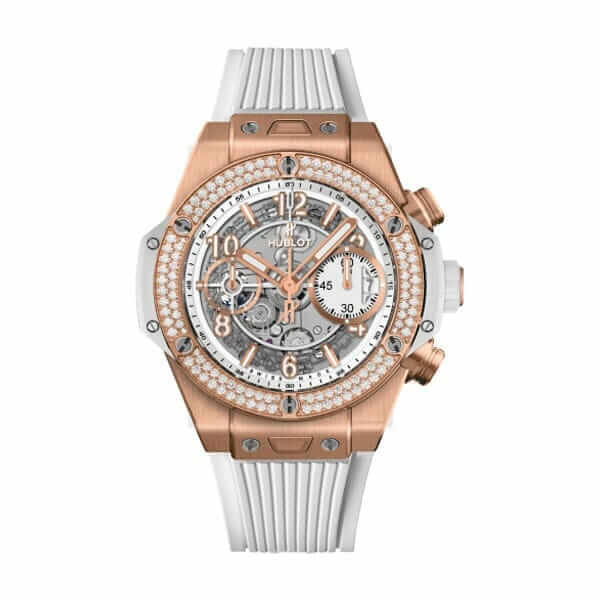 hublot big bang unico rose gold baguettes 411 jx 4802 rt 1904 replica1