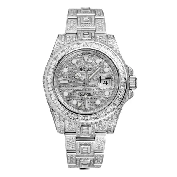rolex gmt master diamond dial