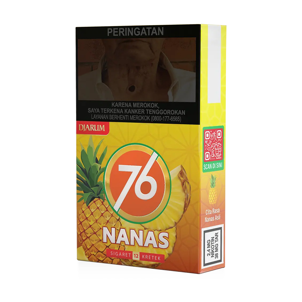 Djarum 76 Nanas 12's 🍂 ‣ Duty Free Price ‣ Only 3€ 👍