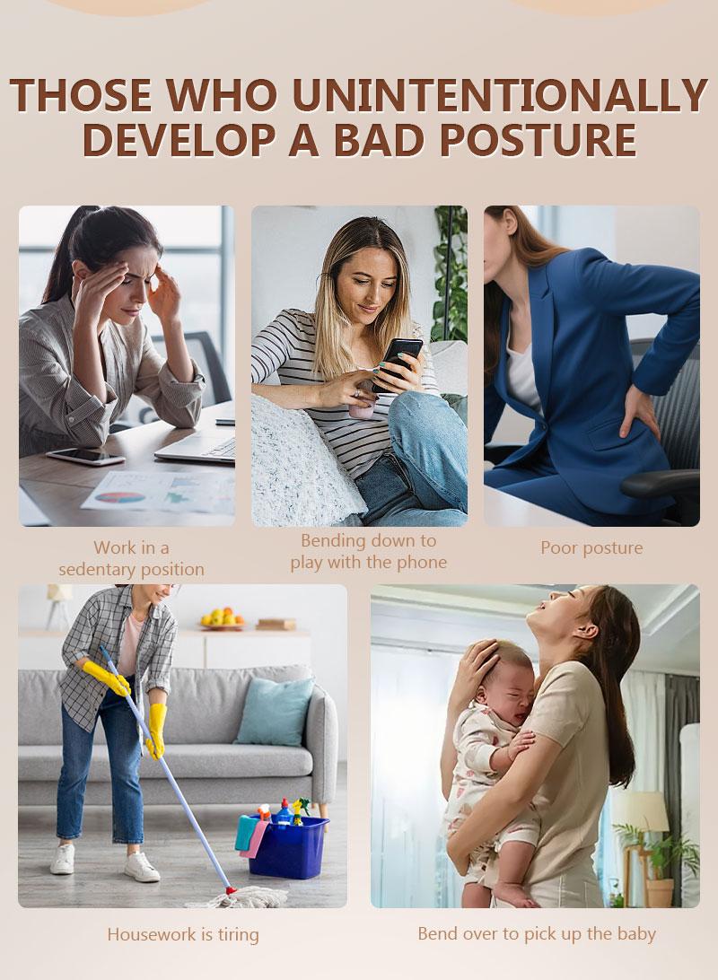 Posture Corrector Bra, 2-in-1- SupportiveShapewear for Back Pain Relief & ShoulderSupport for WomenUnderwearSeamless,Adjustable Support forBack& Shoulders Corset Shaper Sporty Waist Slimmer,Women's seamless bras, comfortable bras, Black Fit