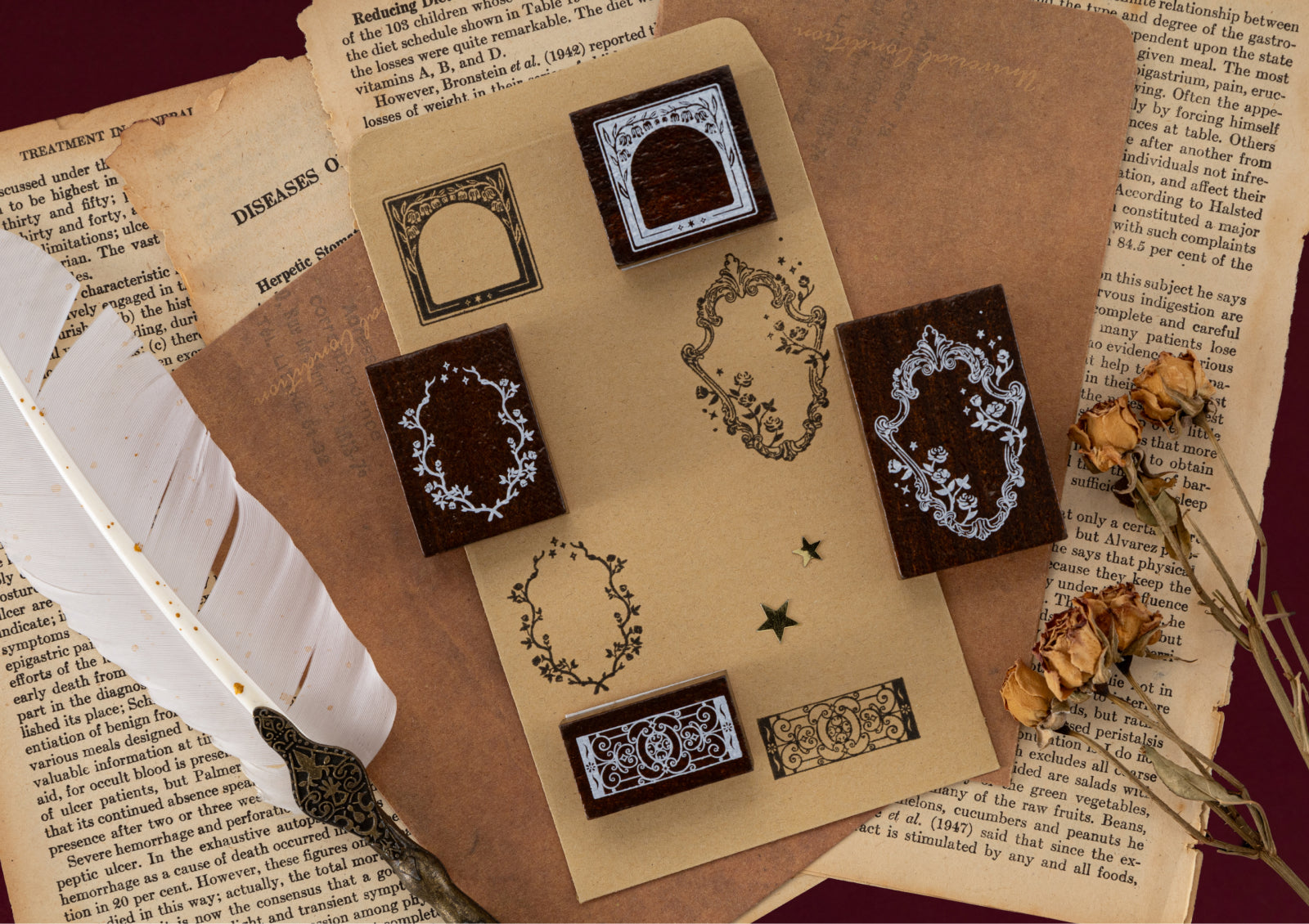 A photo of Tsuki Once Upon a Time stamp set