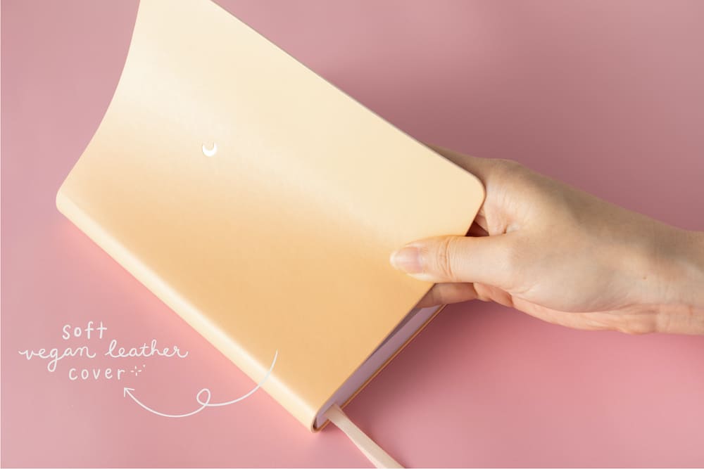 soft vegan leather cover