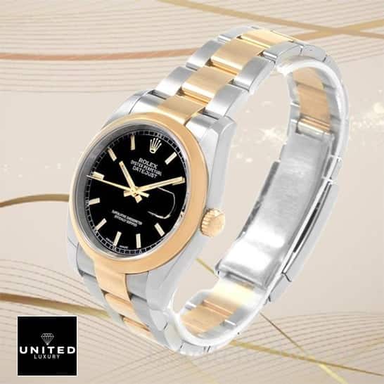 Rolex Datejust 116203 Yellow Gold & Steel Bracelet Replica