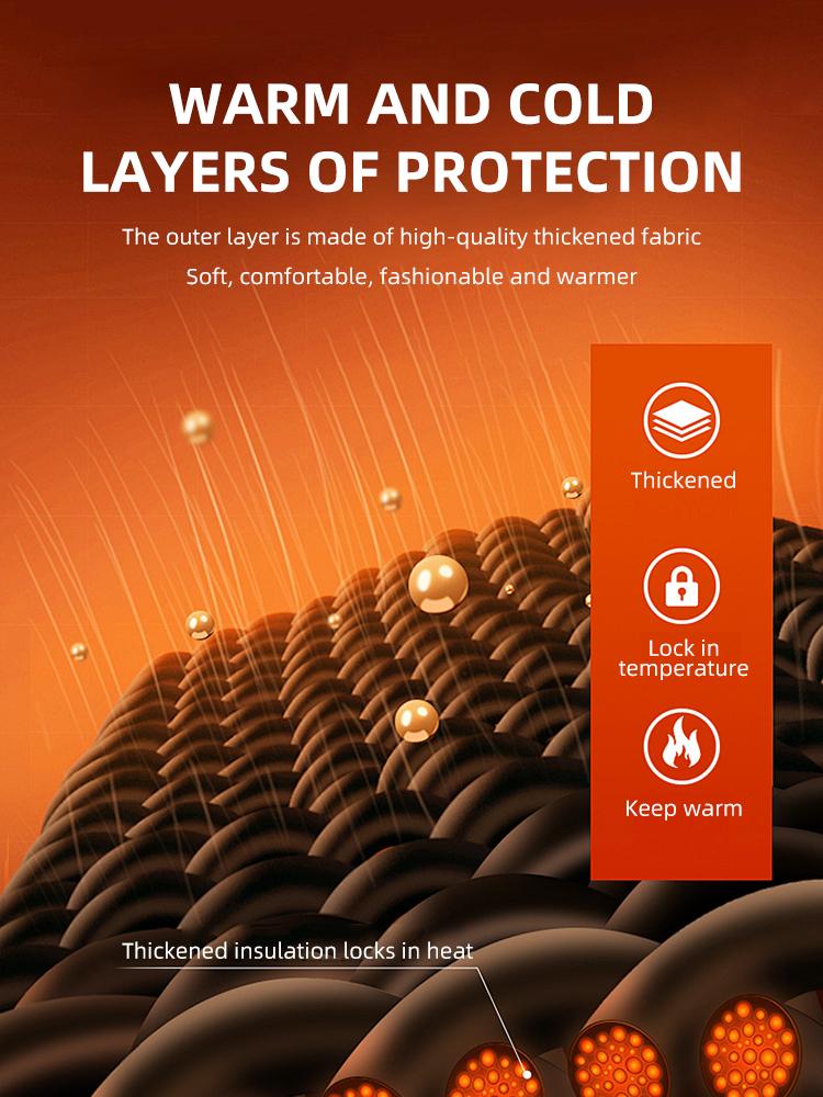 Plush 4-Piece Thermal Underwear Set - Soft Warm Long Johns for Winter Indoor Outdoor Wear Fleece-Lined Elastic Comfortable Moisture-Wicking Sweat-Absorbing Durable Base Layer