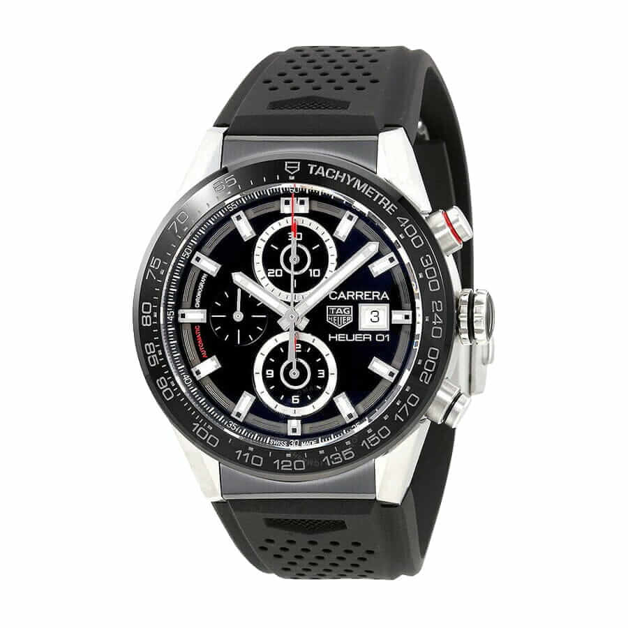 tag carrera black rubber replica2