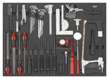 凿子和实用工具套装,SFS 38 件(重型)重定向至产品页面