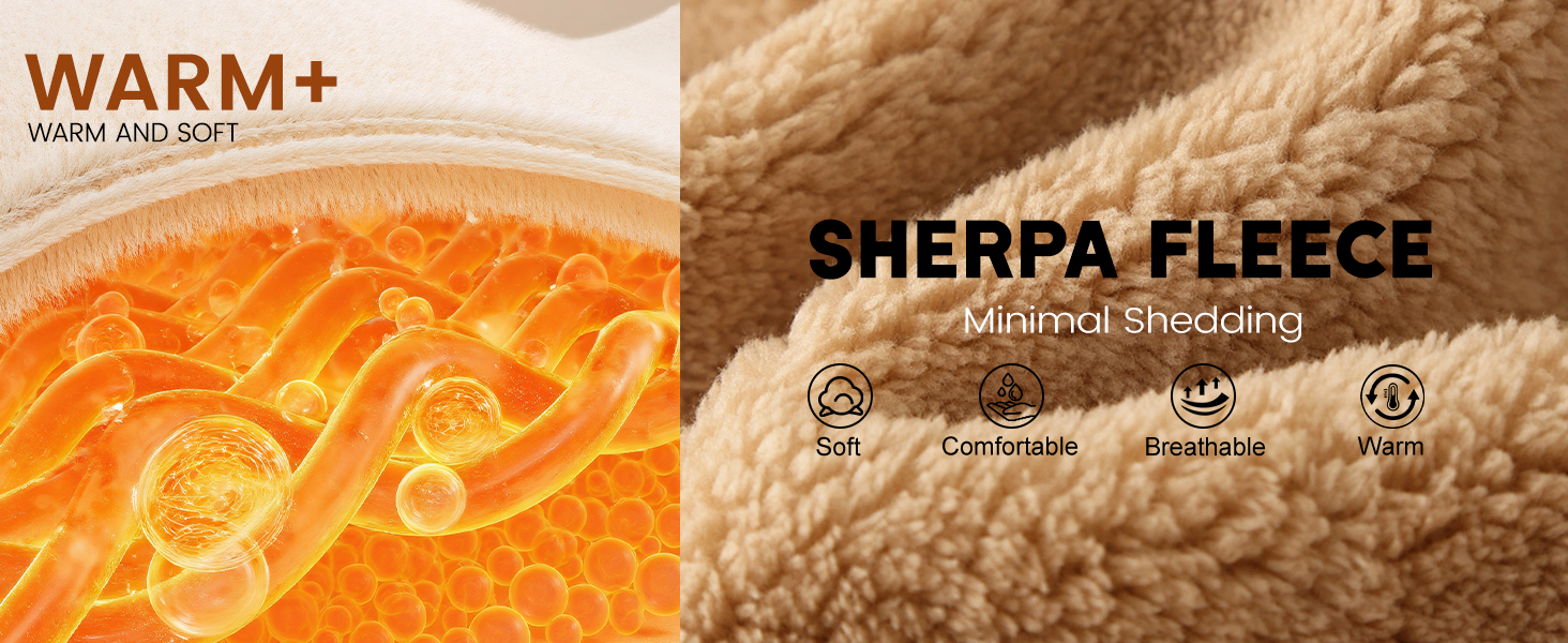 SHERPA FLEECE MEN JACKET