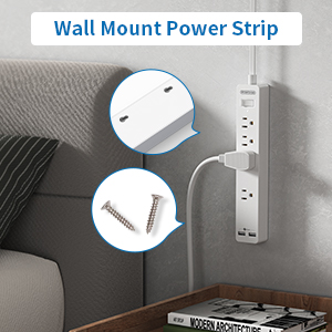 wall mount power strip