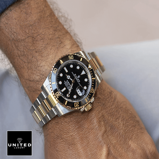 Rolex Sea-Dweller 126603-0001 Replica on man