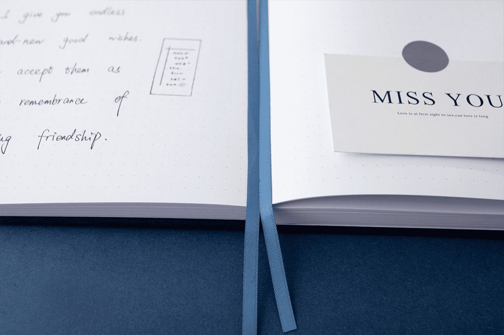 tsuki gentle giant whale notebook open page bottom