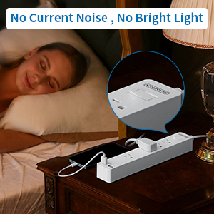 Flat Cord Power Strip