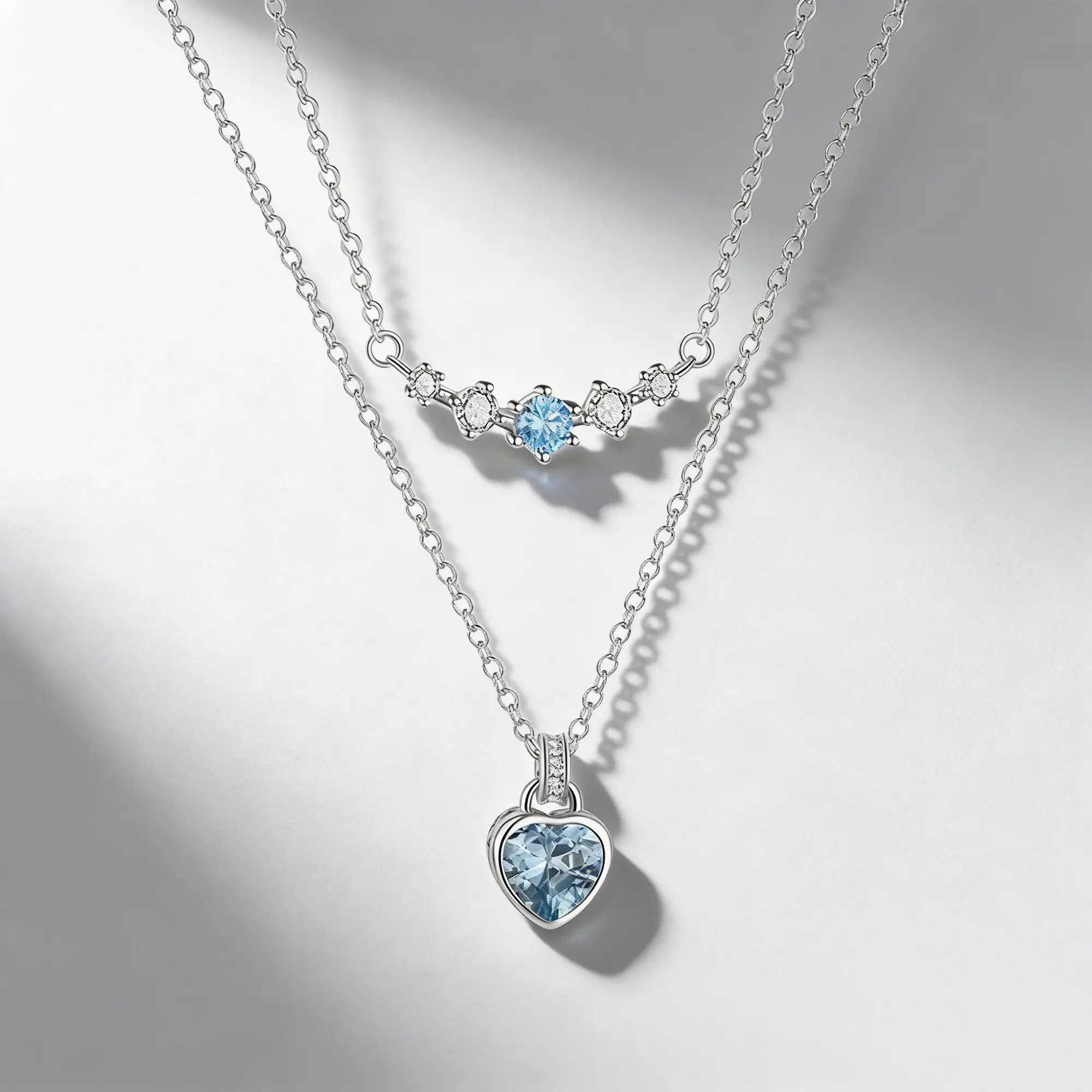 KISSLILA - Ocean Heart Necklace & Set-mysite-KissLila
