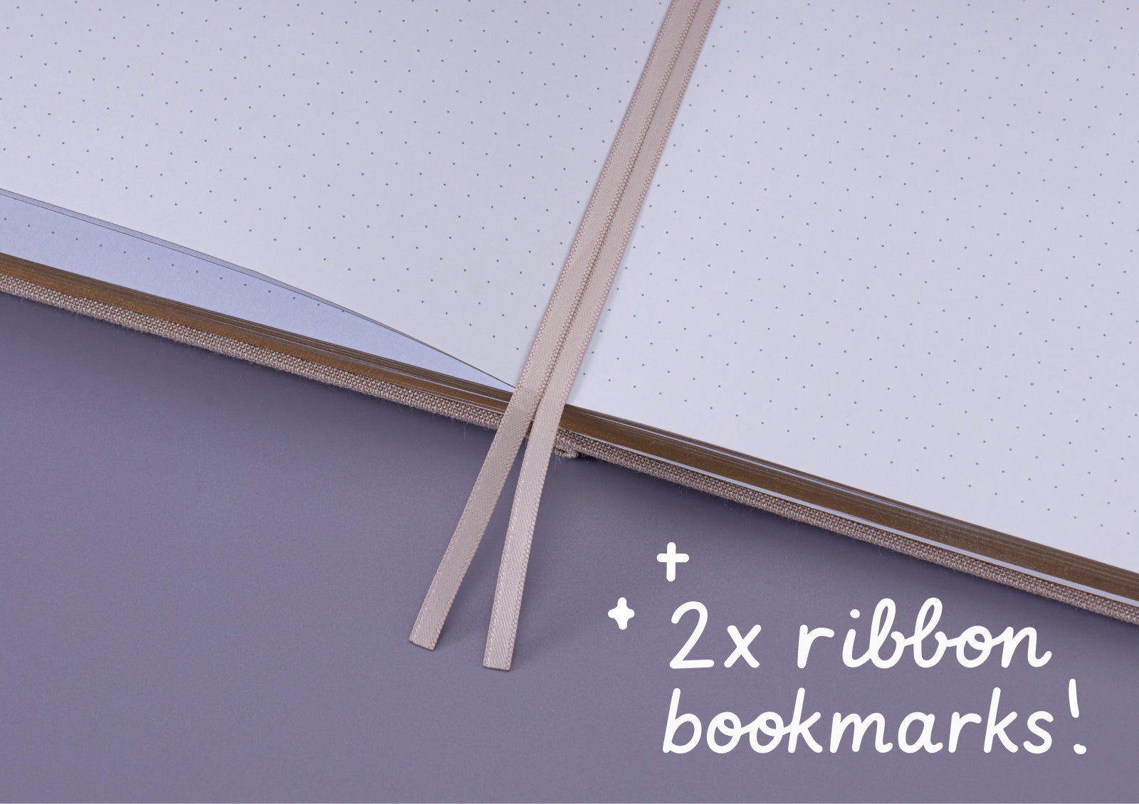 Close-up of the Tsuki Moonflower Magic Crystal Magic Notebook cover featuring foiled celestial accents and crystal motif.