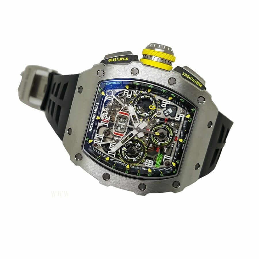 richard mille rm 011 03 titane flyback chronograph automatic replica2