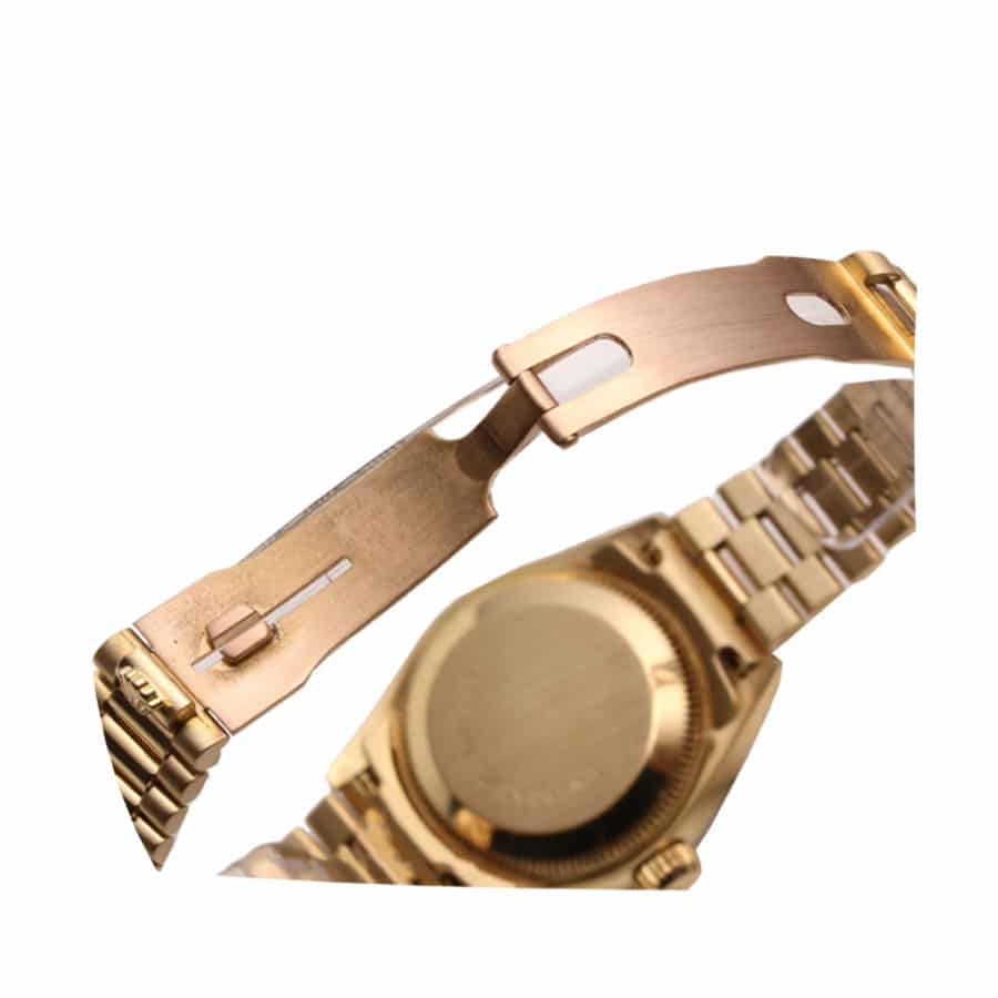 rolex lady datejust 69178 yellow gold malachite dial replica2 1