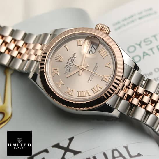 Rolex Roman Datejust Stainless Steel Replica on the quarantine card