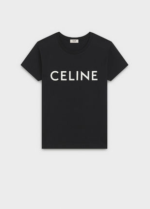 CELINE Tシャツカットソー 送料込【CELINE】 セレブも愛用 クルーネック ロゴTシャツ(6)