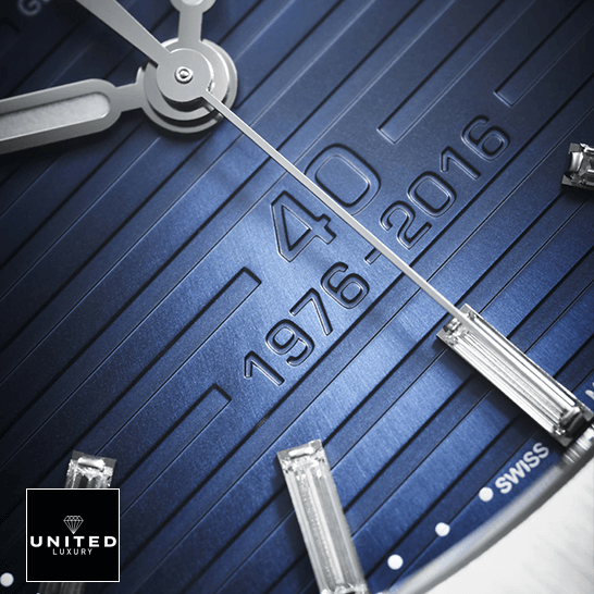 Patek Philippe Nautilus Blue Dial Sw?ss Made Replica white second hand