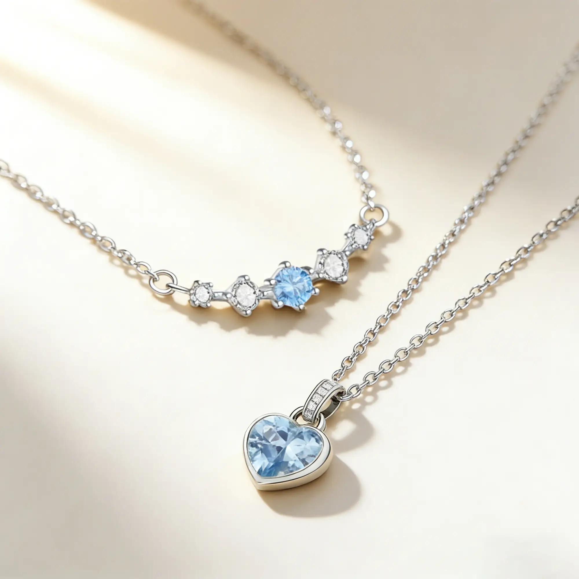 KISSLILA - Ocean Heart Necklace & Set-mysite-KissLila