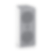 Heimkino Microlautsprecher Consono 35 Mk3 CS FCR Lautsprecher Weiss Frontansicht