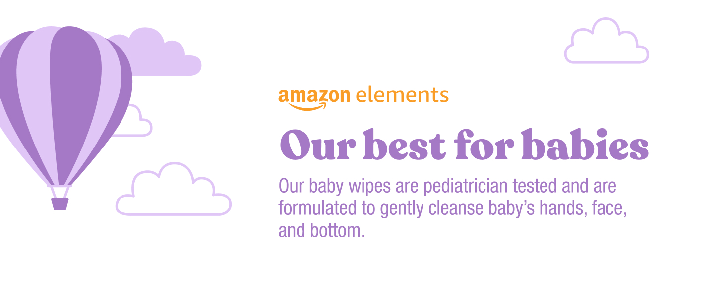 amazon elements sensitive best for babies baby wipes are pediatrician tested gentle on skin