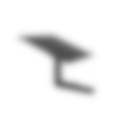 Laptop-Ablage hinten für K&M DJ-Tisch Performance